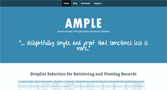 Desktop Screenshot of amplescaffolder.com